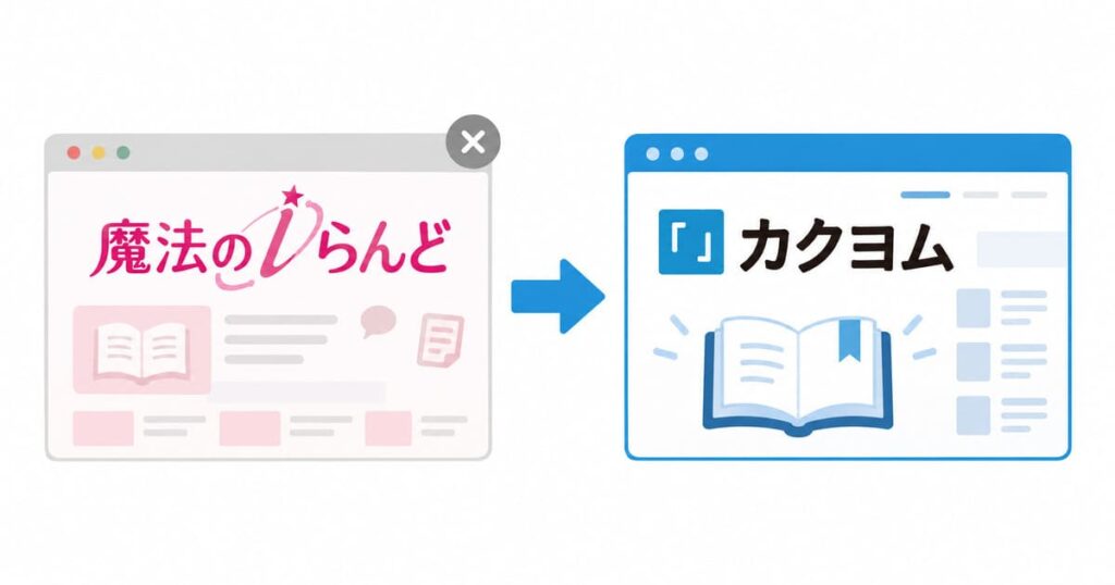 魔法のアイランドはなぜ消えた？なぜカクヨムへ？